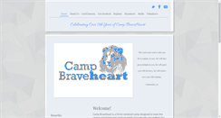 Desktop Screenshot of campbraveheart.com